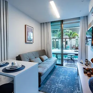 Apartamento Flat Em Com Piscina Privativa, Pôrto das Galinhas